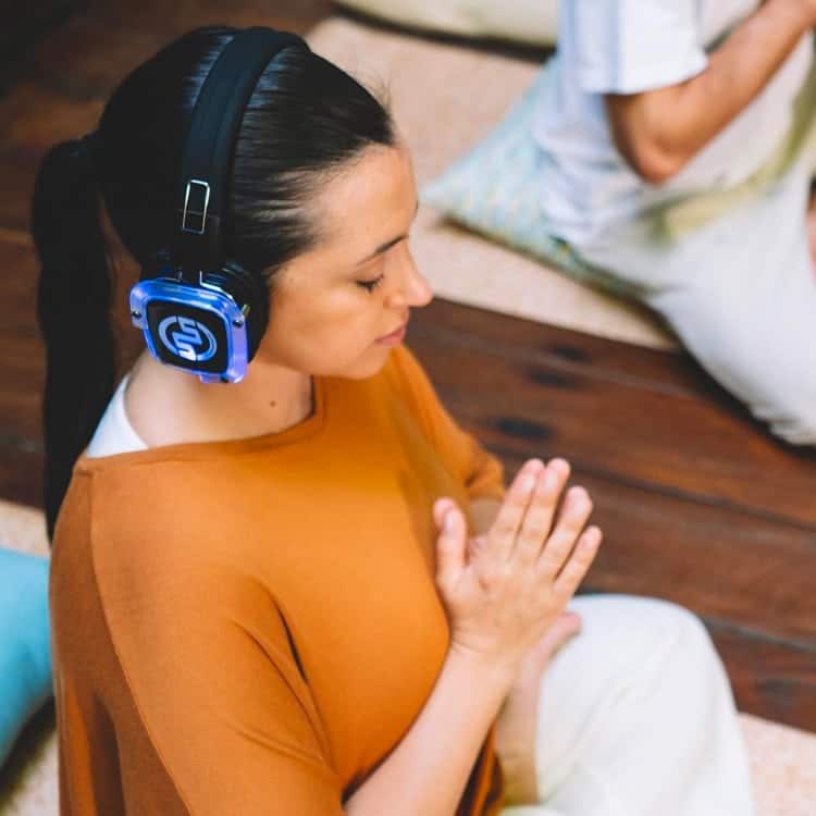 Silent Yoga avec casques sans fil Silentsystem
