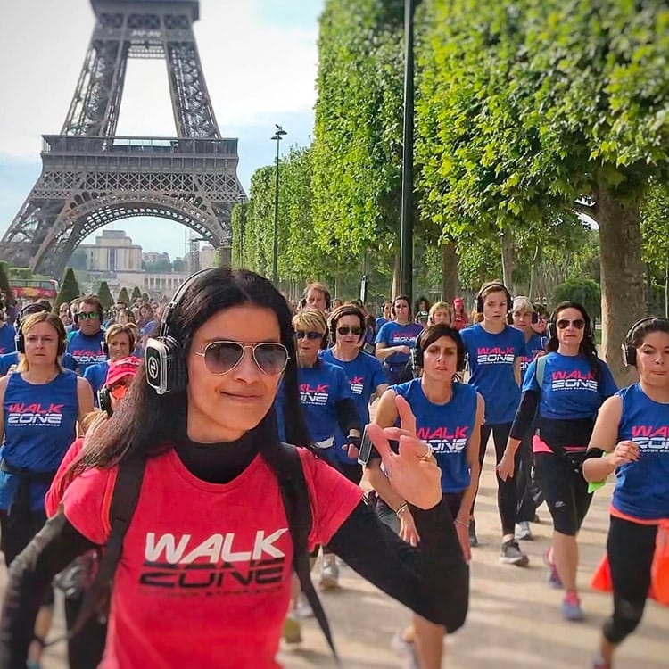 Walkzone Paris avec casques sans fil Silentsystem